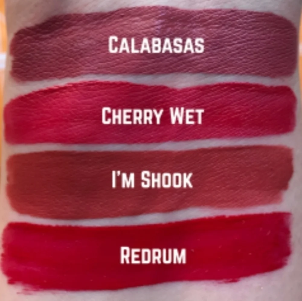 Jeffree Star Cherry Wet Velour Liquid Lipstick Mini from Blood Sugar Vault NWT